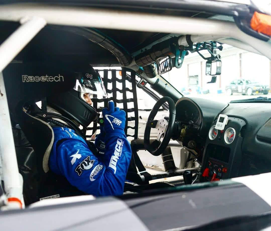 Getting ready for an Endurance race in a Spec Miata.